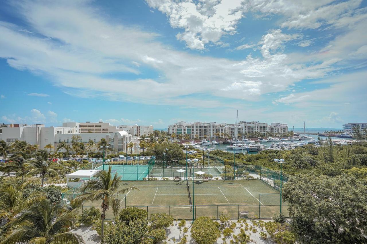 La Amada Condo With Marina View Канкун Екстериор снимка